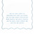Face to Face Embroidered Table Runner - Blue Scallop