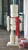 White All-Weather Rattan Nutcracker - Red