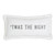 Face to Face Lumbar Pillow - 'Twas the Night