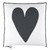 Euro Pillowcase - Heart