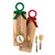 Long Wood Board with Enamel Handle - Red