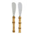 Bamboo Handle Spreaders - Set of 2
