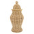 Rattan Ginger Jar - Medium