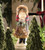 Belsnickel Santa with Plaid Wool Coat - 12" H