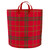 Storage Tote - Red Plaid 