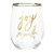 Boxed Stemless Wine Glass Set - Verry Merry