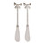 Silver Bow Spreaders - Set of 2