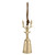 Champagne Platinum Reindeer Bell - Small 
