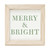 Face to Face Wood Sign - Merry Everything