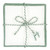 Face to Face Embroidered Cotton Coasters - Set of 6