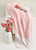 Face to Face Luxe Throw - Pink Heart