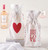 Face to Face Wine Bag - Red Heart