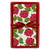 Ceramic Guest Napkin Tray + Napkins - Red Hydrangeas