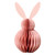 Paper Bunny - Pale Pink - 6"