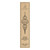 Luxe Finial Paper Ornaments - Dark Burgundy 18"