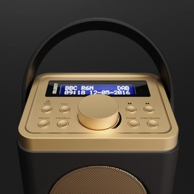 Majority Little Shelford DAB DAB+ FM Bluetooth Portable/Travel