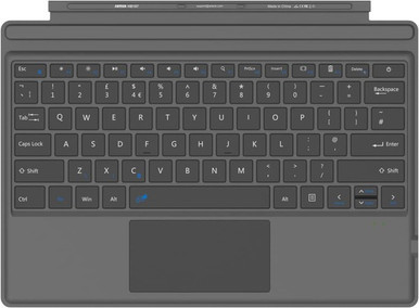 マイクロソフト Surface Pro タイプカバー プラチナ Microsoft Compatible UK QWERTY Keyboard Type Cover for Microsoft Surface  Pro 3 ⁄ Pro 4 ⁄ Pro 5 ⁄ Pro 6 ⁄ Pro 7