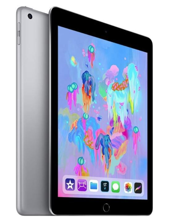 綺麗品 iPad (6th Generation) Wi-Fi+Cellular 128GB シルバー　ソフトバンク Apple iPad 6th Gen (2018) WiFi + Cellular 128GB Grey - Good
