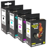 Recycled Brother LC127XL/LC125XL High Capacity 4 Ink Cartridge Multipack