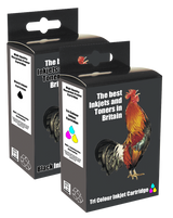 Recycled HP High Capacity Multipack Black, Tri-Colour Ink Cartridges 304XL N9K08AE N9K07AE