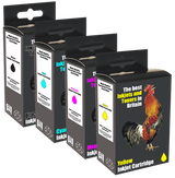 Recycled Brother Multipack Black, Cyan, Magenta, Yellow Ink Cartridges LC223VAL