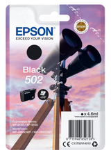 Epson 502 C13T02V14010 Black Original Ink Cartridge