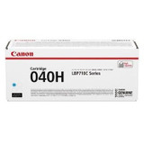 Canon 040HC 0459C001 Cyan Original Toner Cartridge