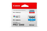 Canon PFI-1000C 0547C001 Cyan Original Ink Cartridge