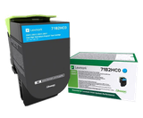 Lexmark 71B2HC0 Cyan Original Toner Cartridge