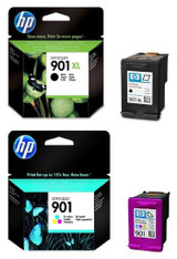 HP SD519AE/901XL Black, Colour Original Ink Cartridge
