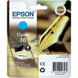 Epson T1622 C13T16224012 Cyan Original Ink Cartridge