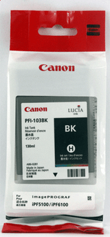 Canon PFI-103BK 2212B001AA Black Original Ink Cartridge