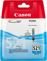 Canon CLI-521C 2934B001AA Cyan Original Ink Cartridge