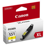 Canon CLI-551YXL 6446B001 Yellow Original Ink Cartridge