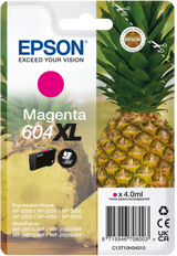 Epson Pineapple High Capacity Magenta Ink Cartridge 604XL C13T10H34010