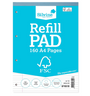 Silvine A4 Refill Pad 60gsm Feint Ruled Pk 5