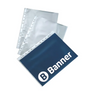 Banner Economy Clear Punched Pocket Pk 100