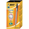 Bic Cristal Medium Ballpoint Pen  Black Pk 50