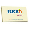 Stick'N Pastel Sticky Notes 76 x 127mm Yellow Pk 12