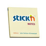 ValueX Stick'N Pastel Sticky Notes 76 x 76mm Yellow Pk 12