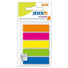 ValueX Stick'N Film Index Tabs 45 x 12mm Assorted Colours Pk 125