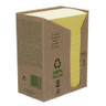 Post-it Notes Recycled Tower 76x127mm Canary Yellow Pk 16