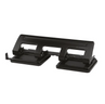 Q-Connect 4 Hole Punch Black