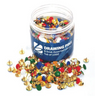 Banner 9.5mm Drawing Pins Assorted Colours Pk 1000