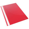 Esselte Vivida A4 Report File Red / Clear Front Pk 25