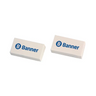 Banner Small Office Pencil Eraser White Pk 30