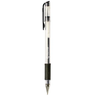 Banner Essentials Rubber Grip Gel Pen Black Pk 10