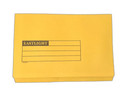 Eastlight Document Wallet Full Flap A4 / Foolscap 280gsm Yellow Pk 50