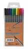 ValueX Fineliner Pens Assorted Colours Pk 10