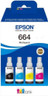 Epson C13T664640 Multipack Black, Cyan, Magenta, Yellow Original Ink Bottle Cartridge
